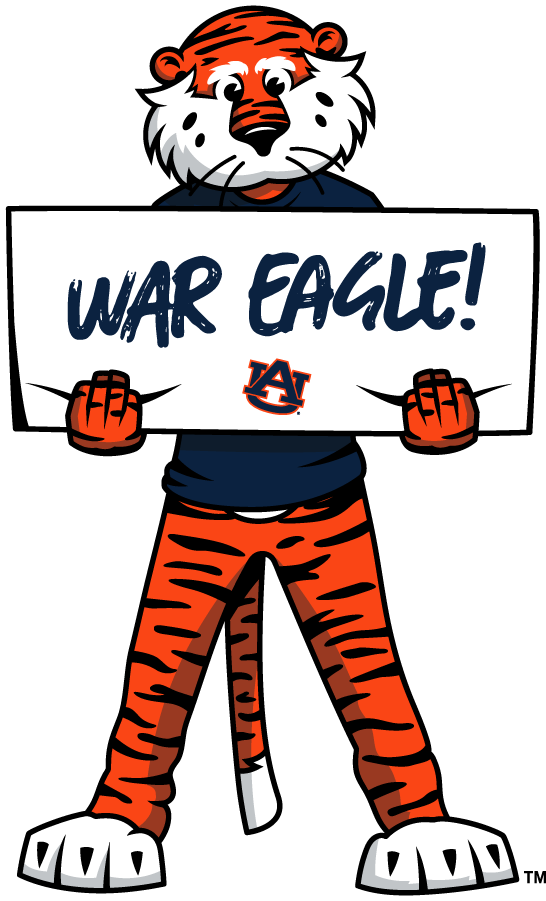 Auburn Tigers 2021-Pres Mascot Logo v2 diy iron on heat transfer